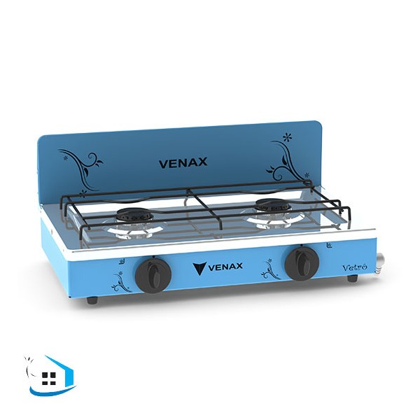 Fogão 2 Bocas Venax Flamalar Vetrô Azul - Fmv200